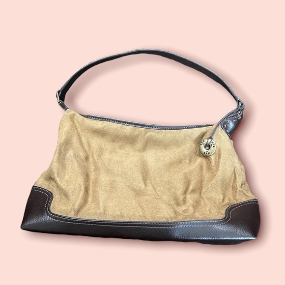 The Sak Handbags - The Sak Boho Leather & Suede Y2K Shoulder Bag
